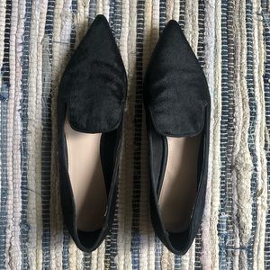 Black Pointed Loafers